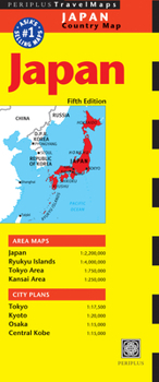 Loose Leaf Japan Travel Map Fifth Edition Book