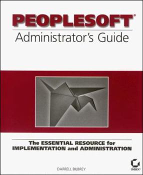 Paperback Peoplesoft Administrator's Guide Book