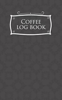 Paperback Coffee Log Book