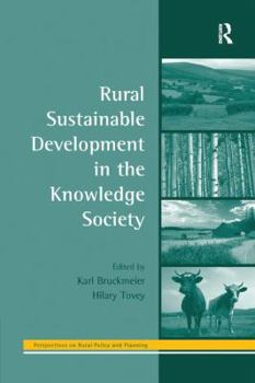 Paperback Rural Sustainable Development in the Knowledge Society Book