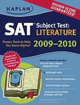 Paperback Kaplan SAT Subject Test: Literature Book