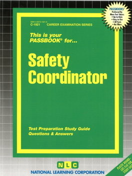 Spiral-bound Safety Coordinator: Passbooks Study Guide Book