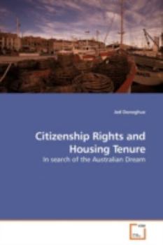 Paperback Citizenship Rights and Housing Tenure Book
