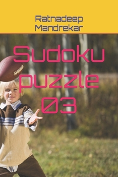 Paperback Sudoku puzzle 03 Book