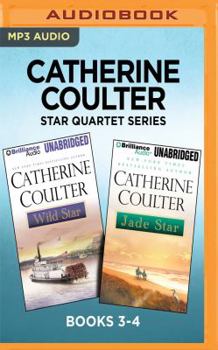 MP3 CD Catherine Coulter: Star Quartet Series, Books 3-4: Wild Star & Jade Star Book