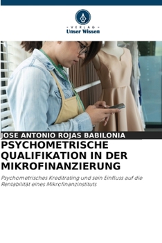 Paperback Psychometrische Qualifikation in Der Mikrofinanzierung [German] Book