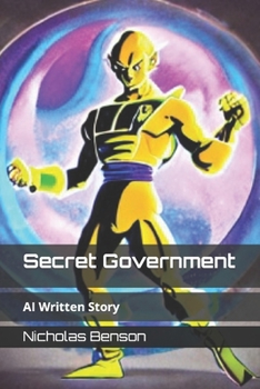 Paperback Secret Government: AI Written Story [Large Print] Book