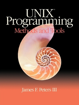 Paperback UNIX Programming: Methods and Tools Book