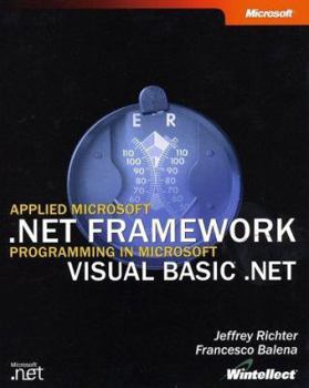 Paperback Applied Microsoft .Net Framework Programming in Microsoft Visual Basic .Net Book