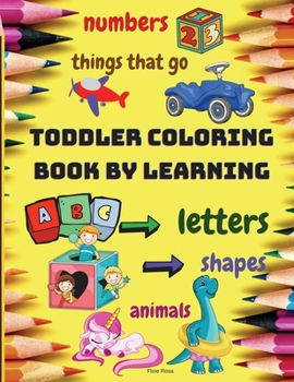 Paperback Toddler Coloring Book by Learning Book