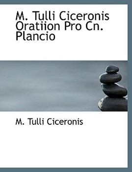 Paperback M. Tulli Ciceronis Oratiion Pro Cn. Plancio Book