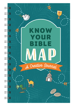 Spiral-bound Know Your Bible Map [General Cover]: A Creative Journal Book