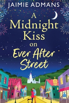 Paperback A Midnight Kiss on Ever After Street [Large Print] Book
