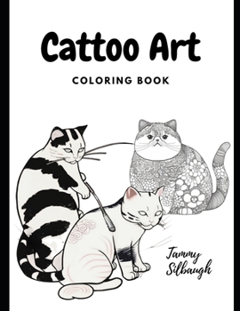 Paperback Cattoo Art Coloring Book: "Kawaii Fat Cat" Book