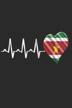 SURINAME NOTEBOOK: Suriname Notebook | college book | diary | journal | booklet | memo | composition book | 120 sheets - Dot Grid paper 6x9 inch