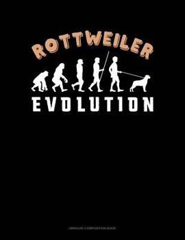 Paperback Rottweiler Evolution: Unruled Composition Book