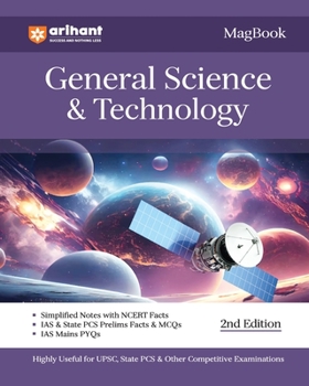 Paperback Arihant Magbook General Science & Technology for UPSC Civil Services IAS Prelims / State PCS & other Competitive Exam IAS Mains PYQs Book