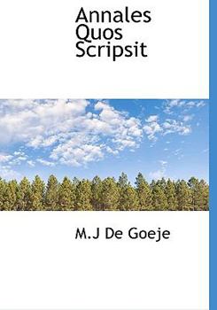 Hardcover Annales Quos Scripsit Book