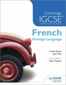 Paperback Cambridge Igcse and International Certificate French Foreign Language Book