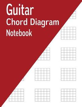 Paperback Guitar Chord Diagram Notebook Book