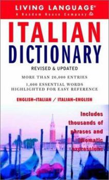 Paperback Italian Dictionary (Complete Basic Courses) [Large Print] Book
