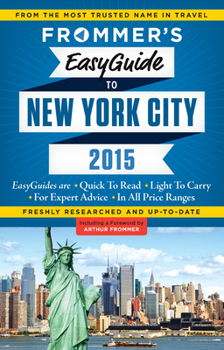 Paperback Frommer's EasyGuide to New York City 2015 Book