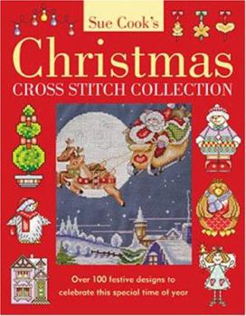 Hardcover Sue Cook's Christmas Cross Stitch Collection Book