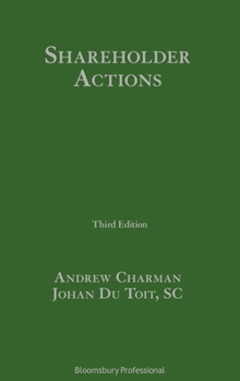 Hardcover Shareholder Actions Book