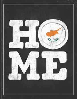 Home: Cyprus Flag Planner for Cypriot Coworker Friend from Nicosia  Undated Planner Daily Weekly Monthly Calendar Organizer Journal