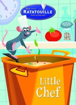 Paperback Little Chef (Deluxe Coloring Book) (Ratatouille Movie Tie In) Book