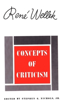 Paperback Concepts of Criticism Book