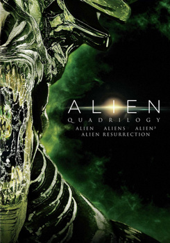 DVD The Alien Quadrilogy Book