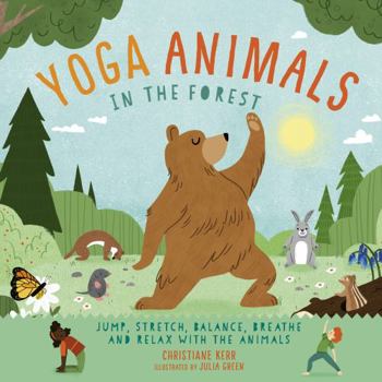 Hardcover Yoga Animals In The Forest Book