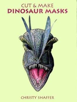 Paperback Cut & Make Dinosaur Masks Book