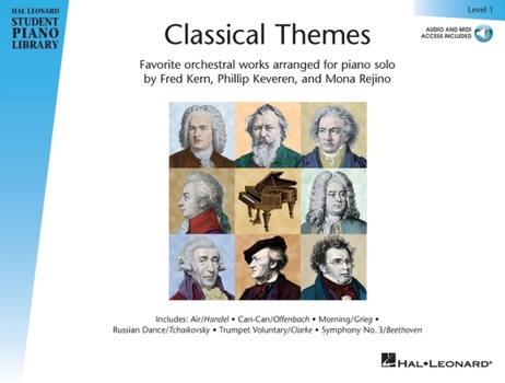 Paperback Classical Themes - Level 1: Hal Leonard Student Piano Library Book