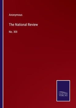 Paperback The National Review: No. XIII Book