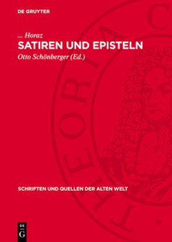 Hardcover Satiren Und Episteln [German] Book