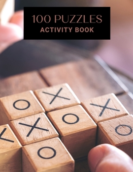 100 Puzzles Activity Book: Puzzle Book for TeenagersAdultsWord SearchCryptogramsSudokuWord SearchesMazes and More