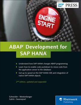 Hardcover ABAP Development for SAP Hana Book