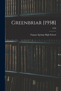 Paperback Greenbriar [1958]; 1958 Book