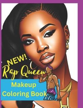 Paperback Rap Queen Makeup Coloring Book