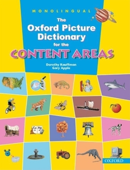 Hardcover The Oxford Picture Dictionary for the Content Areas Book