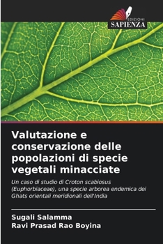 Paperback Valutazione e conservazione delle popolazioni di specie vegetali minacciate [Italian] Book