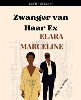 Paperback Zwanger van Haar Ex [Dutch] [Large Print] Book