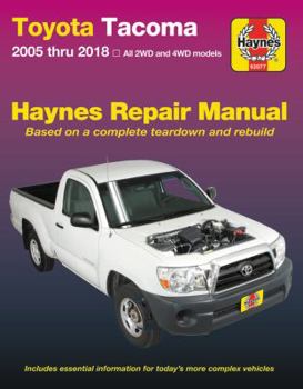 Paperback Toyota Tacoma 2005-18 Book