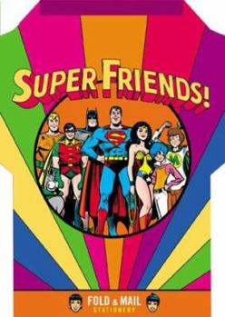 Paperback Super Friends: Fold and Mail Stationery Book