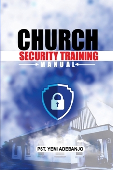Paperback Church Security Department Training Manual Book
