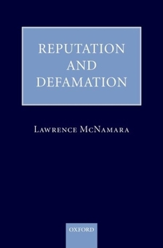 Hardcover Reputation and Defamation Book
