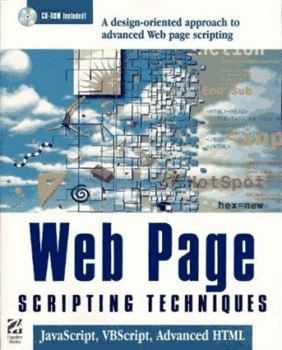 Paperback Web Page Scripting Techniques Book