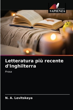 Paperback Letteratura più recente d'Inghilterra [Italian] Book